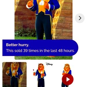 Beast from Beauty and the Beast XL